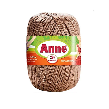 Fio ANNE 500 Círculo - 7650 Amendoa
