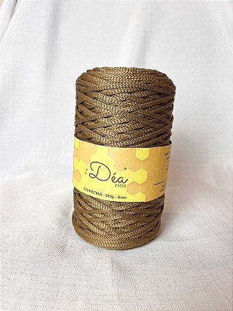 Fio Néctar 5mm - 500g-200m - Poliester - Ouro Velho