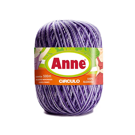 Fio ANNE 500 Círculo MULTICOLOR -  9587 Boneca