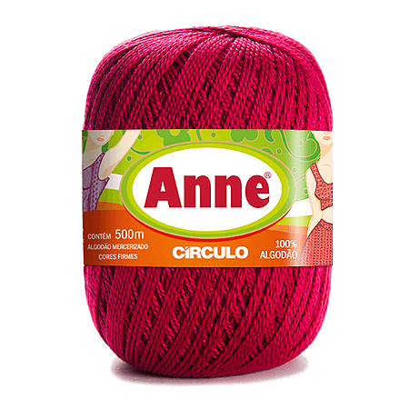 Fio ANNE 500 Círculo -  3611Rubi
