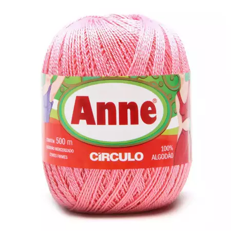 Fio ANNE 500 Círculo -  3131 Chiclete