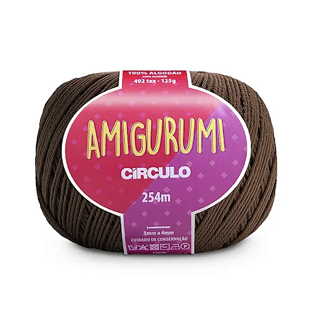 Fio AMIGURUMI - 7400 Brownie