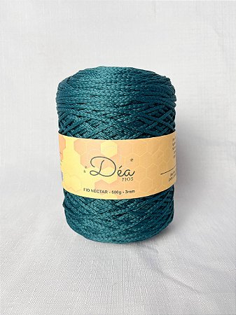 Fio Néctar 3mm - 500g-300m - Poliéster - Verde Escuro