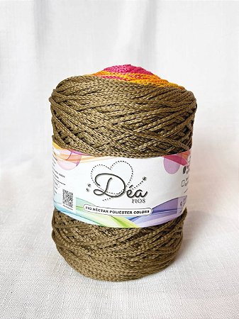 Fio Nectar COLORS 3mm-500g-300m-poliester-cor Platano