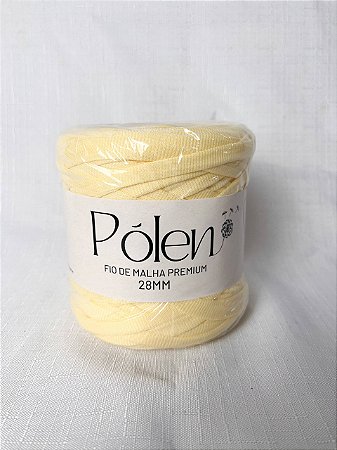 Fio de Malha Pólen - 28mm - Amarelo Bebê