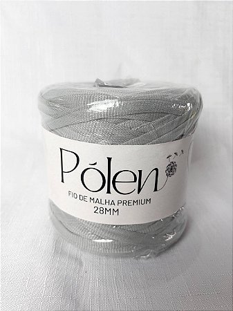 Fio de Malha Pólen - 28mm - Cinza Prata