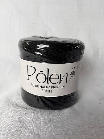 Fio de Malha Pólen - 28mm - Preto