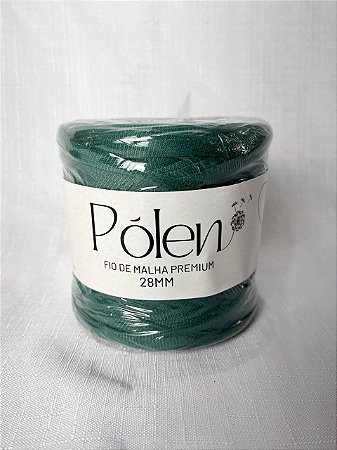 Fio de Malha Pólen - 28mm - Verde Esmeralda