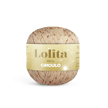 Fio LOLITA Círculo - Champanhe 7683