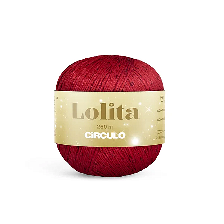 Fio LOLITA Círculo - Cereja 3583