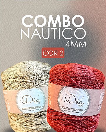 Combo 2 - Fios Néctar Náutico 4mm 2un. - Rami e Figo