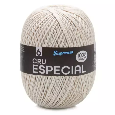 SUPREMO Cru Especial 100% Algodão nº 6 - 795m