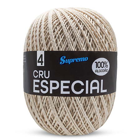 SUPREMO Cru Especial 100% Algodão nº 4 -1.186m