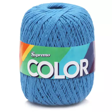 Barbante SUPREMO Color 452m 400g nº6-Azul Turquesa