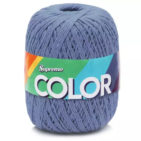 Barbante SUPREMO Color 452m 400g nº6-Azul Indigo