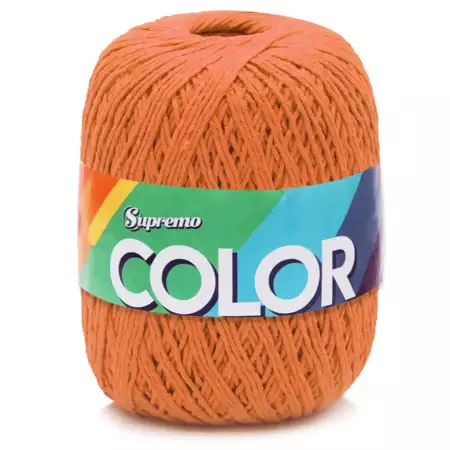 Barbante SUPREMO Color 452m 400g nº6-Cenoura