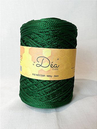 Fio Néctar 3mm - 500g-300m - Poliéster - Verde Bandeira