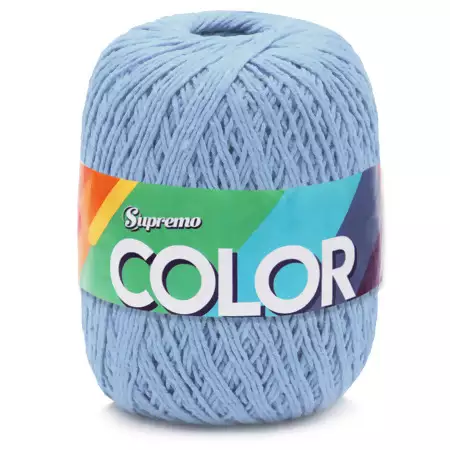 Barbante SUPREMO Color 452m 400g nº6-Azul Claro