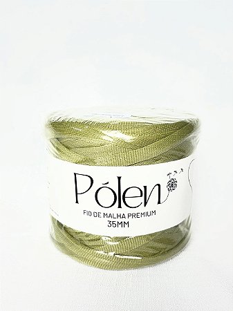 Fio de Malha Pólen - 35mm - Verde Oliva