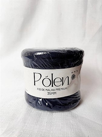 Fio de Malha Pólen - 35mm - Azul Marinho