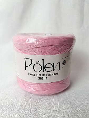 Fio de Malha Pólen - 35mm - Rosa Bebe