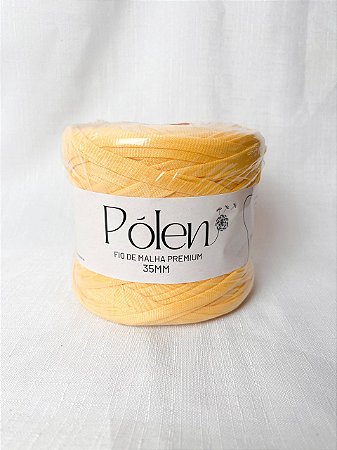 Fio de Malha Pólen - 35mm -  Amarelo Ouro