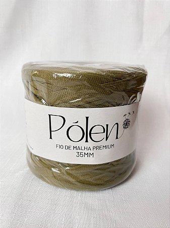 Fio de Malha Pólen - 35mm - Verde Musgo