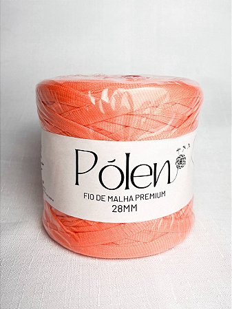 Fio de Malha Pólen - 28mm Papaya