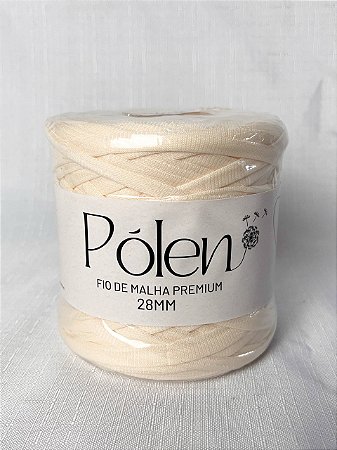 Fio de Malha Pólen - 28mm - Creme