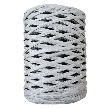 Fita de Ráfia Cinza - 100m