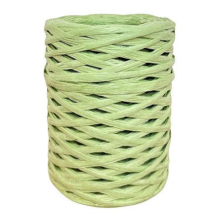 Fita de Ráfia Verde Maçã - 100m