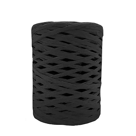 Fita de Ráfia Preto - 100m