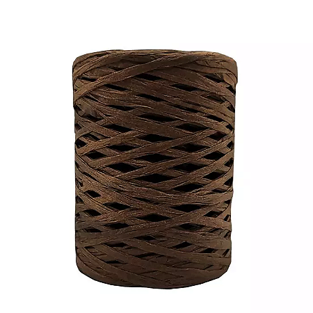 Fita de Ráfia Marrom - 100m