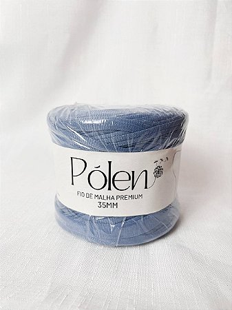 Fio de Malha Pólen - 35mm- Azul Denin
