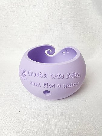 Mini Bowl - Frase - Lilás