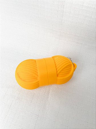 Porta Maracador de Pontos Chaveiro - Amarelo