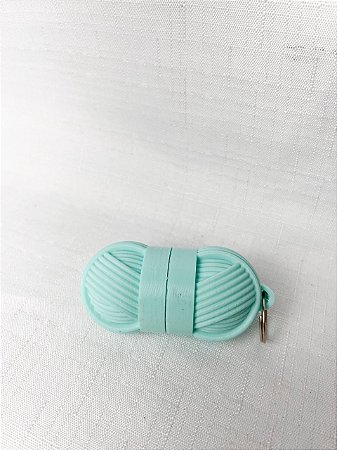 Porta Maracador de Pontos Chaveiro - Verde Água