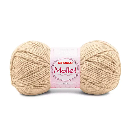 Fio Mollet Circulo 200m 100g - Cor 8176 Off White