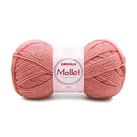 Fio Mollet Circulo 200m 100g - Cor 3286 Figo