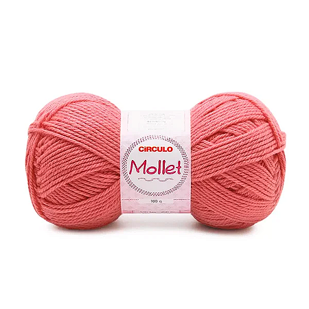 Fio Mollet Circulo 200m 100g - Cor 3128 Cupido