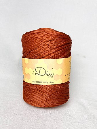 Fio Néctar 5mm - 500g-200m - Poliéster - Telha