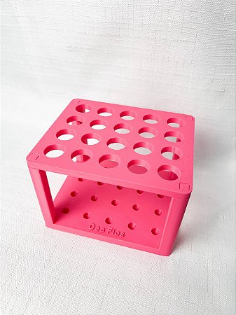 Porta Agulhas Quadrado - Pink