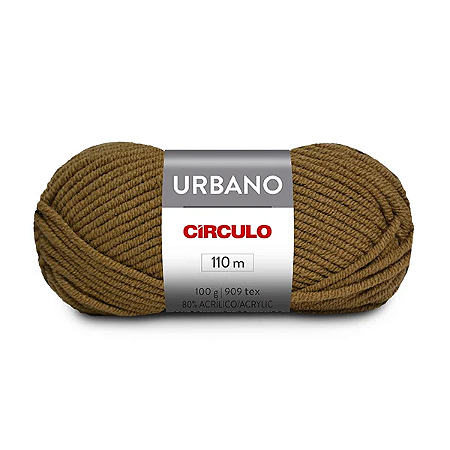 Fio/Lã Urbano Circulo - 7793 Rubber
