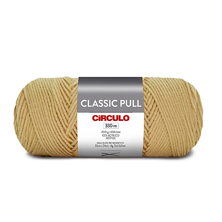 Fio/Lã CLASSIC PULL Circulo 200g/330m -  7837 Coala