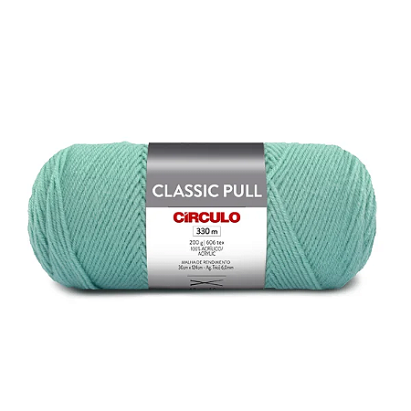 Fio/Lã CLASSIC PULL Circulo 200g/330m -  5415 Mineral