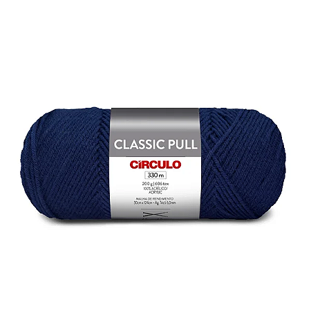 Fio/Lã CLASSIC PULL Circulo 200g/330m -  2756 Mirtilo