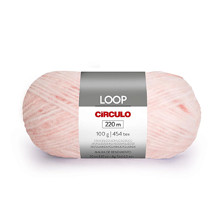 Fio/Lã LOOP 100g/220m - 8093 Jardim Encantado