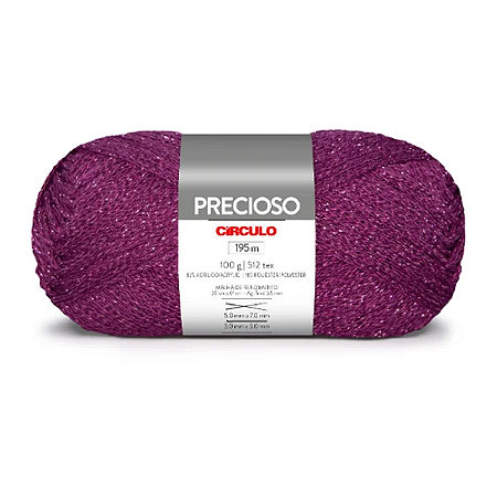 Fio/Lã Precioso Círculo - 6345 Amoreira