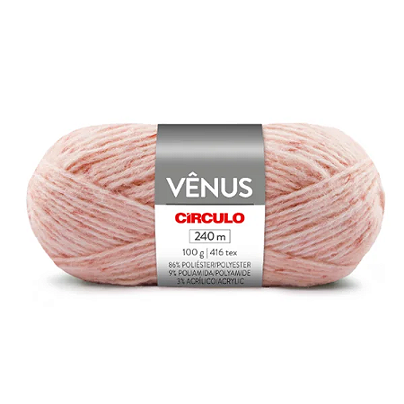 Fio/Lã Circulo Vênus 100g/240m - 9242 Poá