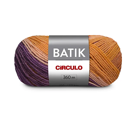 Fio/Lã Batik Circulo -  9062 Mescla Biquini